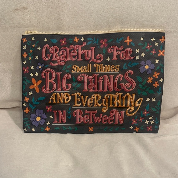 Unlisted Other - Unlisted Multicolor Inspirational Pouch- NWOT